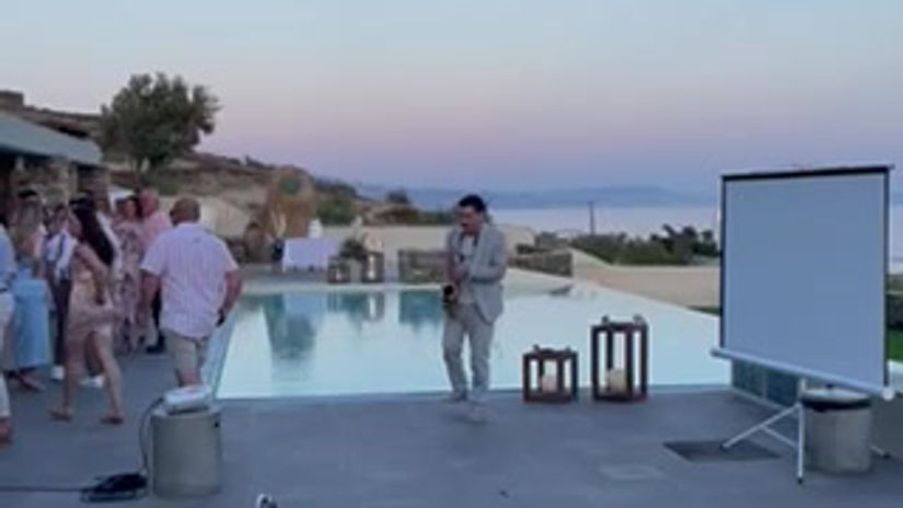Emily & Lewis. Wedding on Tinos,Gr